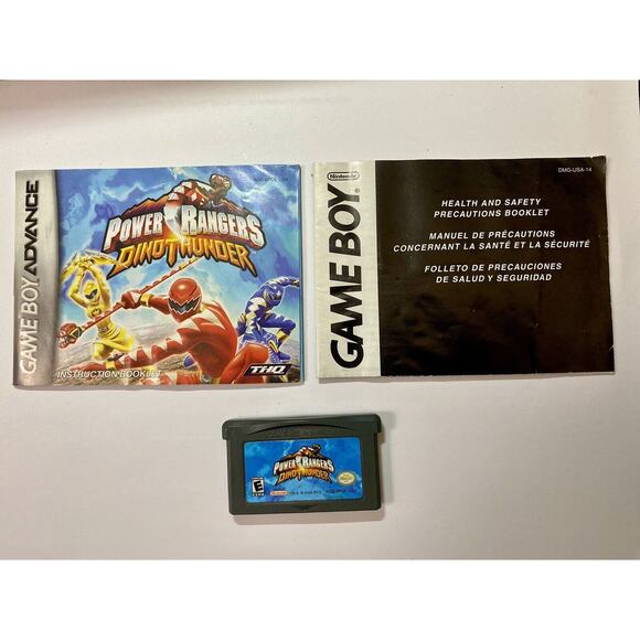 Power‎ Rangers Dino Thunder - Nintendo Game Boy Advance Authentic Gameboy GBA - Picture 6 of 10